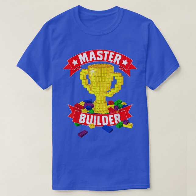 Master Builder Funny Gebäude blockiert Geschenke f T-Shirt (Design vorne)