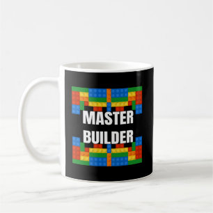 Master Builder Gebäude blockiert Brick Builders To Kaffeetasse