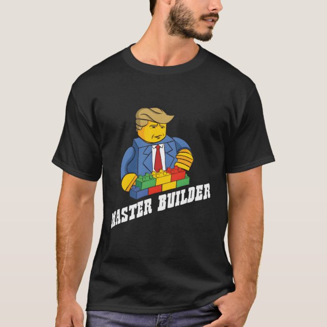 Master Builder Gebäude blockiert Jugend T-Shirt (Vorderseite)