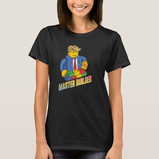 Master Builder Gebäude blockiert Männer Jugend 1 T-Shirt (Vorderseite)
