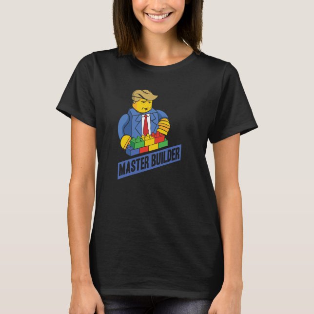Master Builder Gebäude blockiert Männer Jugend 1 T-Shirt (Vorderseite)
