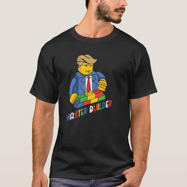 Master Builder Gebäude blockiert Männer Jugend 1 T-Shirt (Vorderseite)