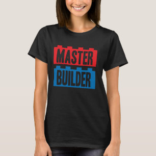 Master Builder Gebäude blockiert Männer Jugend 3 T-Shirt