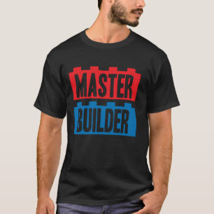 Master Builder Gebäude blockiert Männer Jugend 3 T-Shirt