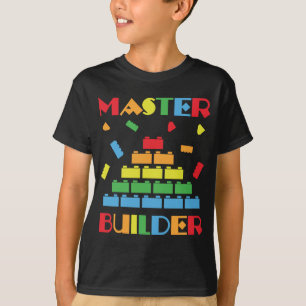 Master Builder Gebäude blockiert spielzeug-lustige T-Shirt