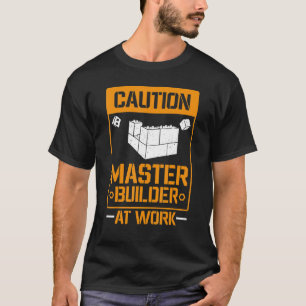 Master Builder Gebäude blockiert Steine 2 T-Shirt