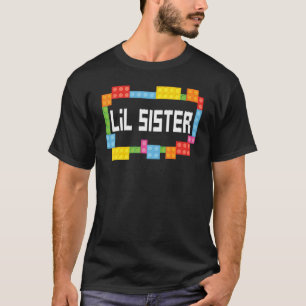 Master Builder Lil Sister Bricks Blocks Gebäude F T-Shirt
