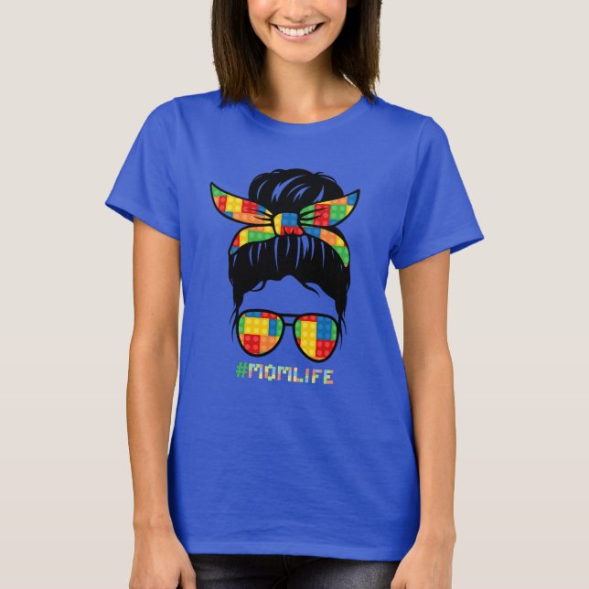 Master Builder-Shirt | Gebäude Blockkopf T-Shirt (Vorderseite)