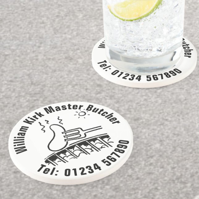 Master Butcher Getränkeuntersetzer (Von Creator hochgeladen)