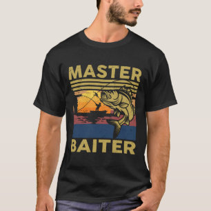Master Byiter Fishing-Shirt Funny Grandpa B Vater T-Shirt