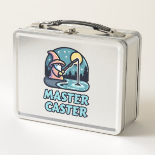 Master Caster Fantasy Fishing Metall Brotdose