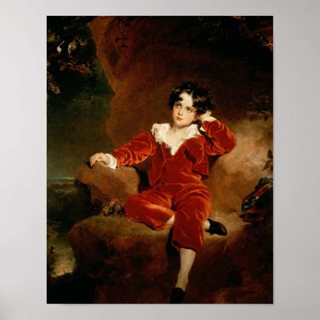 Master Charles William Lambton, 1825 Poster (Vorne)