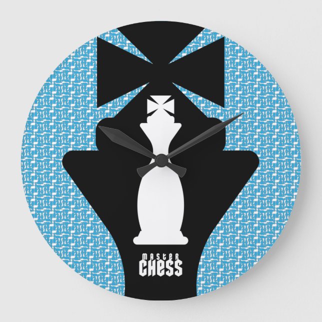 MASTER CHESS ORIGINAL VON MASANSER GROßE WANDUHR (Vorderseite)