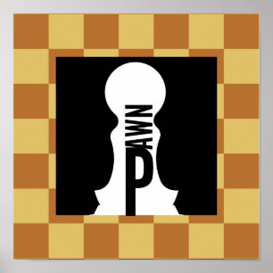 MASTER CHESS ORIGINAL VON MASANSER POSTER