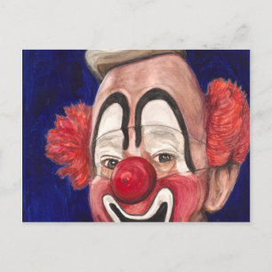Master Clown Lou Jacobs Postkarte