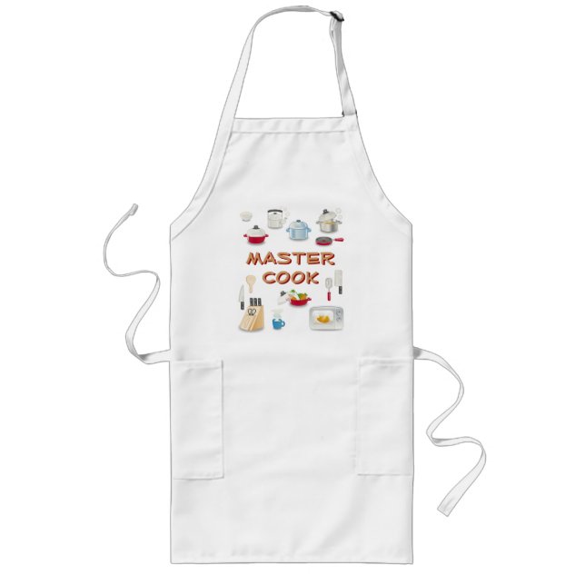 Master Cook GRILLEN Lange Schürze (Vorne)