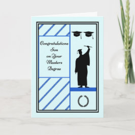Master Degree Card für Son Two Karte