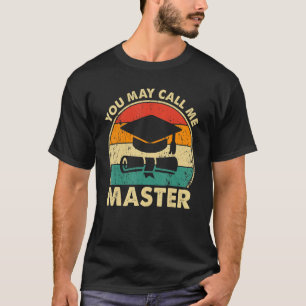 Master Degree Designs für Männer MBA Bildung T-Shirt