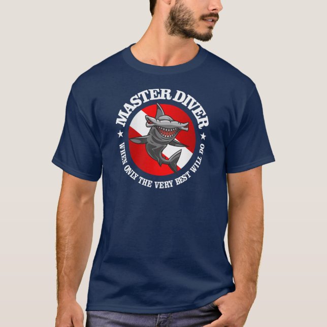 Master Diver (Hammerhead) T-Shirt (Vorderseite)