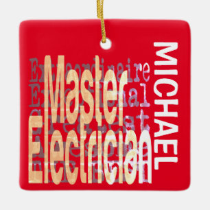 Master Electrical Extraordinaire CUSTOM Keramikornament