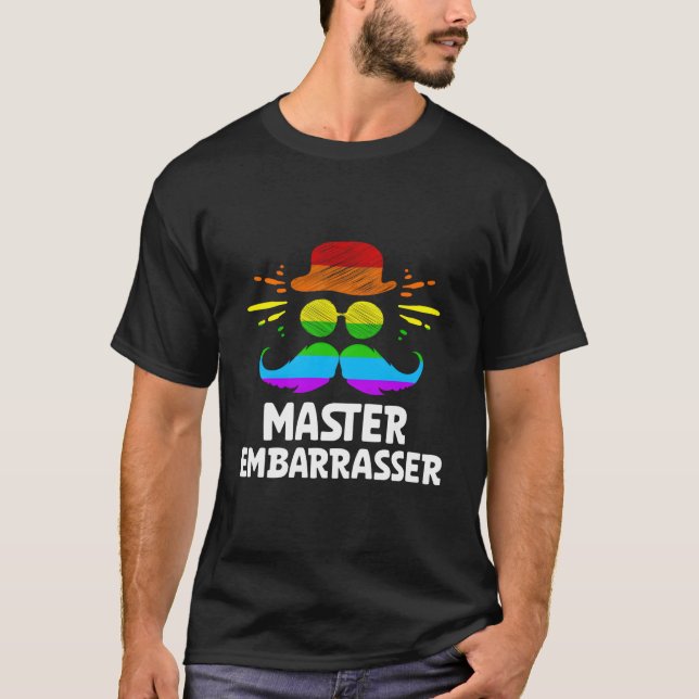 Master Embarrasser Daddy Parents Dad Mom Dad Lifes T-Shirt (Vorderseite)