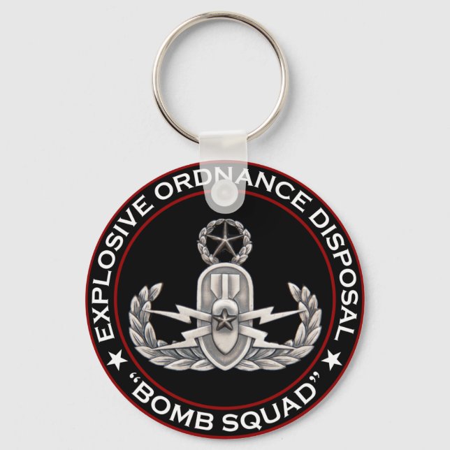 Master EOD Bomb Squad Schlüsselanhänger (Vorderseite)