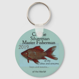 "Master Fisherman" der Welt! Personalisiert Schlüsselanhänger