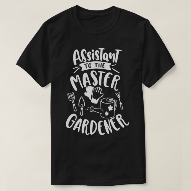 Master Gardener Assistent des Gärtners g T-Shirt (Design vorne)