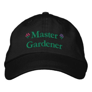 Master Gardener Bestickte Baseballkappe