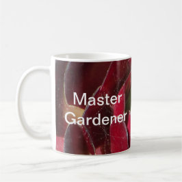 Master Gardener Red Succulent Foto Landscaper Kaffeetasse
