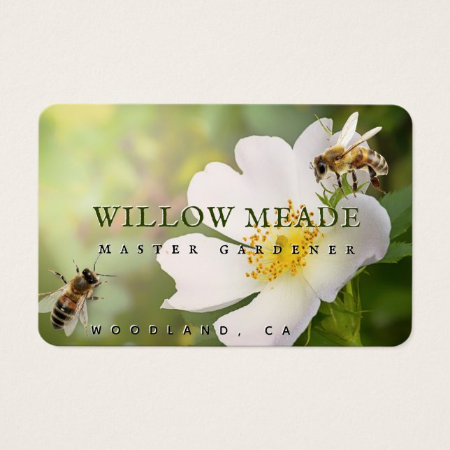 MASTER GARDENER Wilde Rose und Bienenzucht Visiten (Vorderseite)