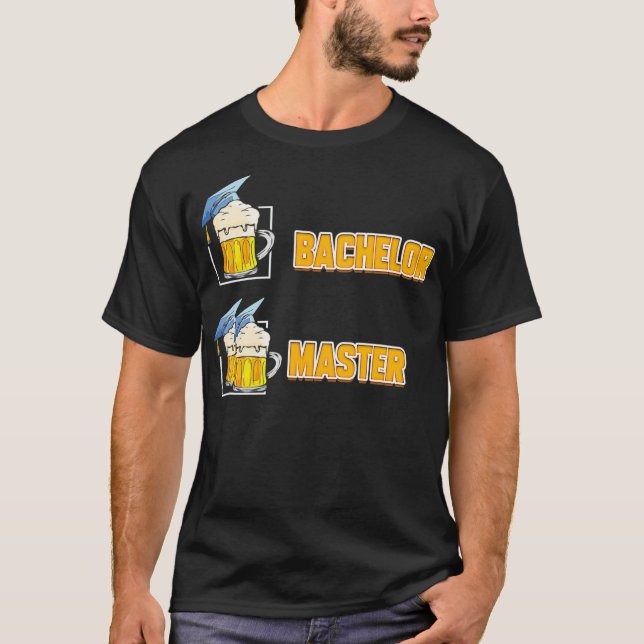 Master-Geschenk für Hochschulabschluss T-Shirt (Vorderseite)