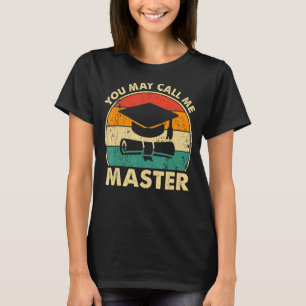 Master-Grad-Designs für Männer Frauen MBA-Bildung T-Shirt
