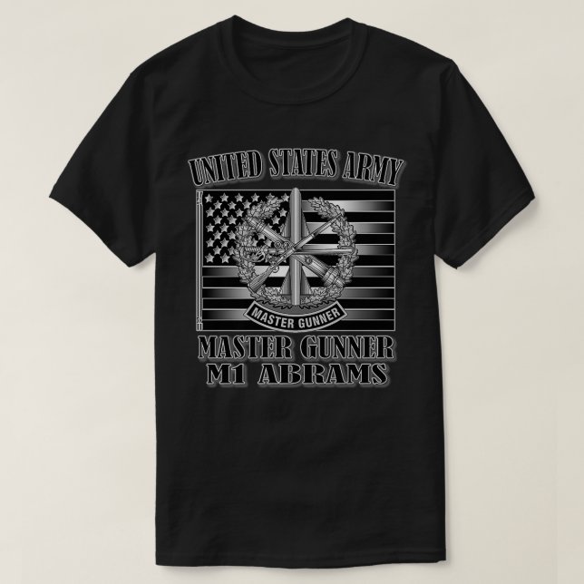 Master Gunner M1 Abrams (Frontseite Design Premium T-Shirt (Design vorne)