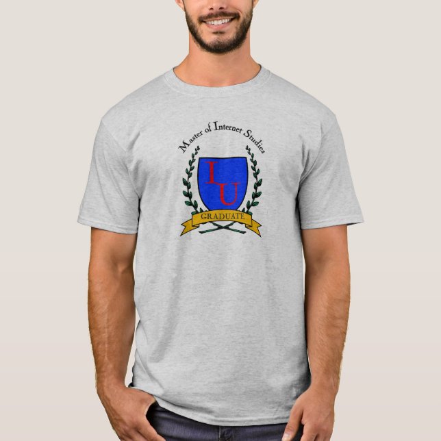Master-Internet-Universität T-Shirt (Vorderseite)