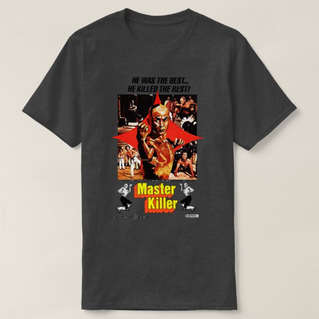 Master Killer Poster T-Shirt (Design vorne)