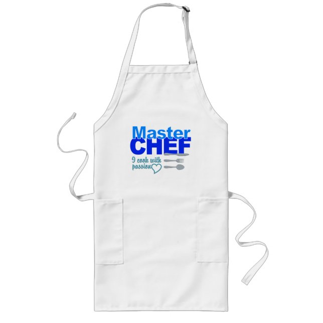 Master-Koch-Schürze Lange Schürze (Vorne)