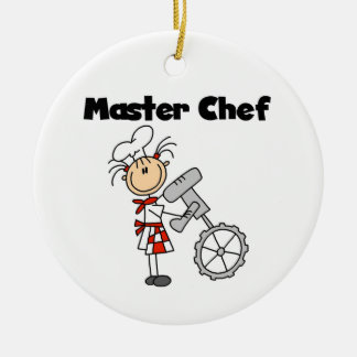 Master Koch — Weiblich Keramikornament