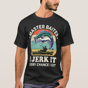 Master-Köder Angeln Barsch Fisch Lustig Erwachsene T-Shirt