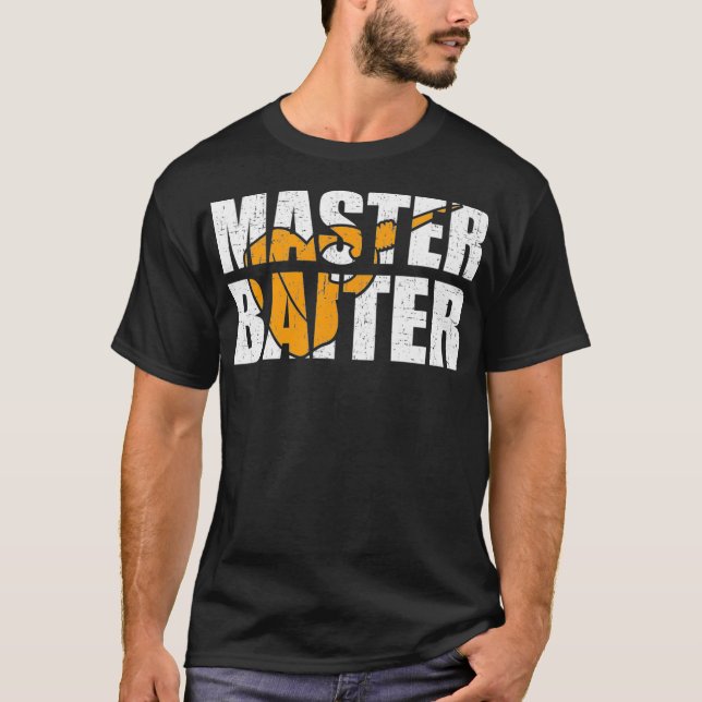 Master Köder Magnetfischen Premium T-Shirt (Vorderseite)