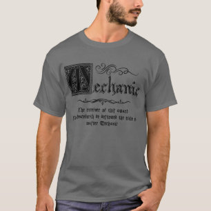 Master Mechaniker im Mittelalter 1 T-Shirt