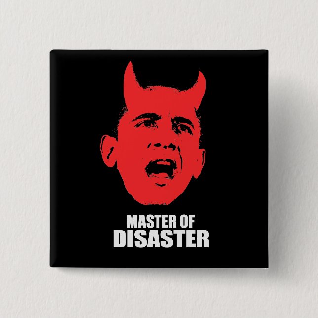 Master of Desaster Button (Vorderseite)