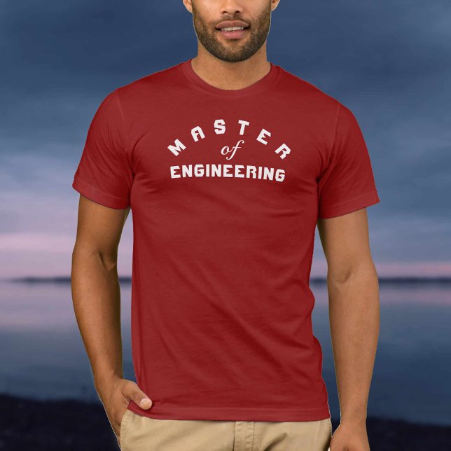 Master of Engineering Graphic T-Shirt (Von Creator hochgeladen)