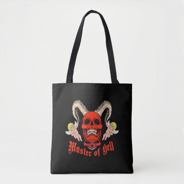Master of Hell Gothic Skull and Cherubs Design (Vorderseite)