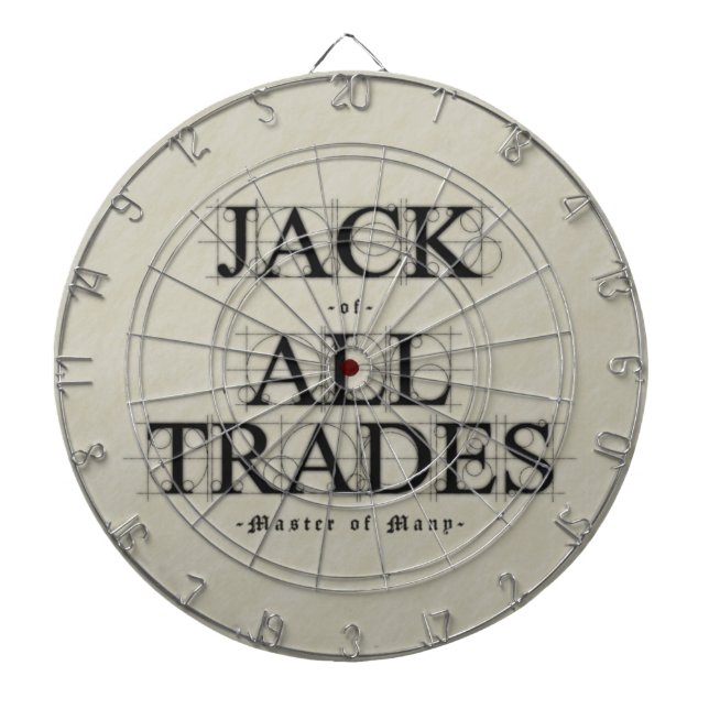 Master of Many Trades - Dartscheibe (vorne)