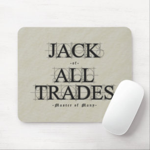 Master of Many Trades - Mousepad