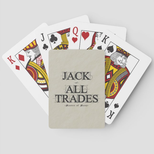 Master of Many Trades - Spielkarten (Rückseite)