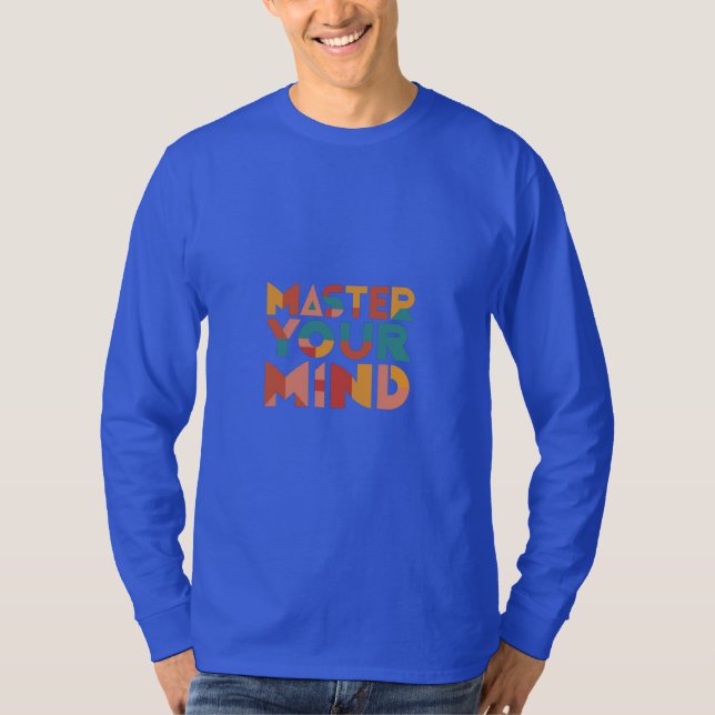 Master of Mind voller Ärmel T-Shirt (Vorderseite)