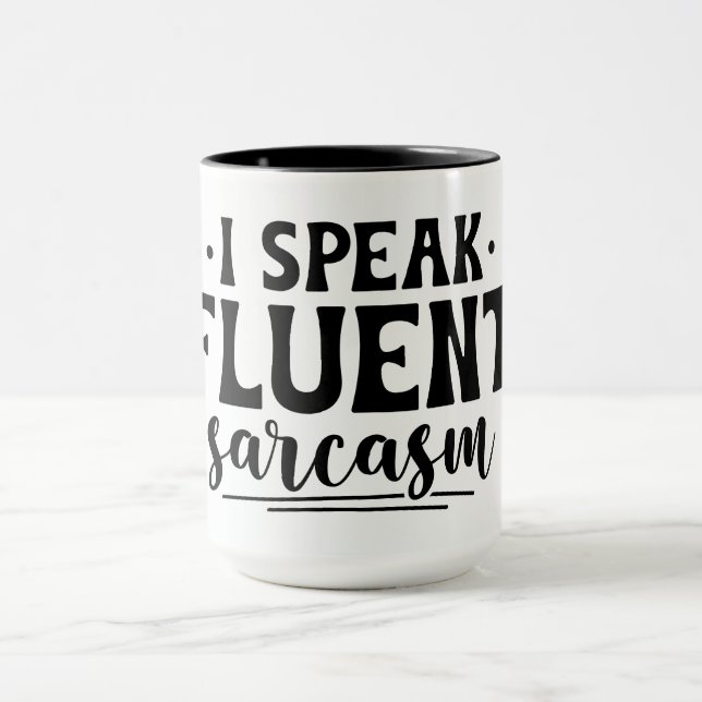 Master of Sarcasm Tasse (Zentrum)