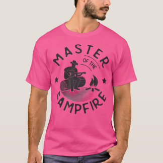 Master of the Campfire Camping Wandercamper T-Shirt